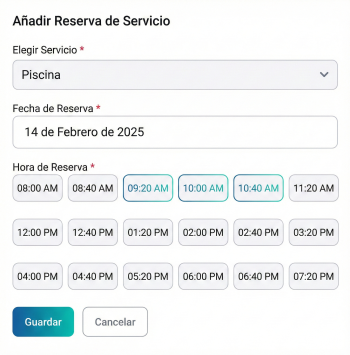 Gestión Inteligente de Amenities